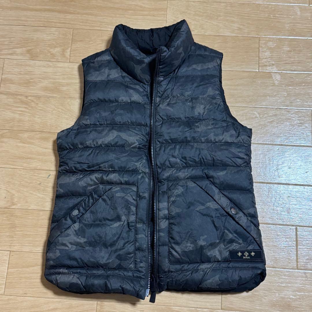 タトラス　ダウンベスト 迷彩 リバーシブル