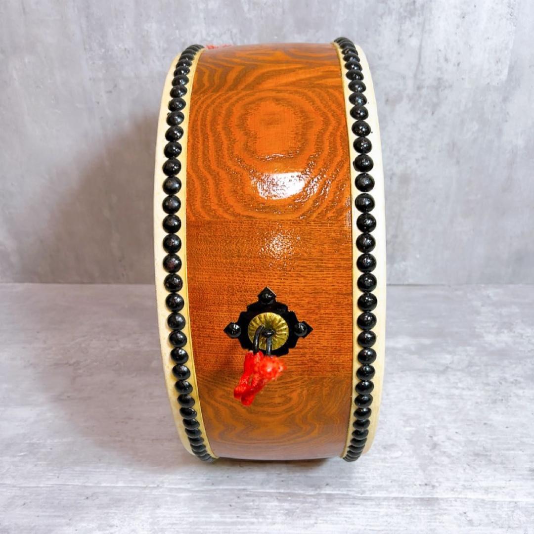 和太鼓 平太鼓 和楽器 民謡　お祭り　1.4尺　ケース　バチ　台座