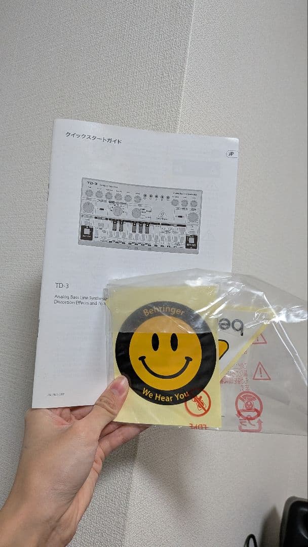 Behringer TD-3-BK アナログシンセサイザー