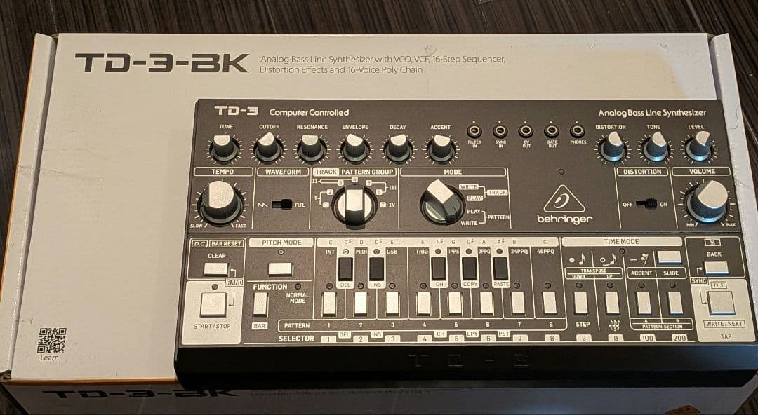 Behringer TD-3-BK アナログシンセサイザー