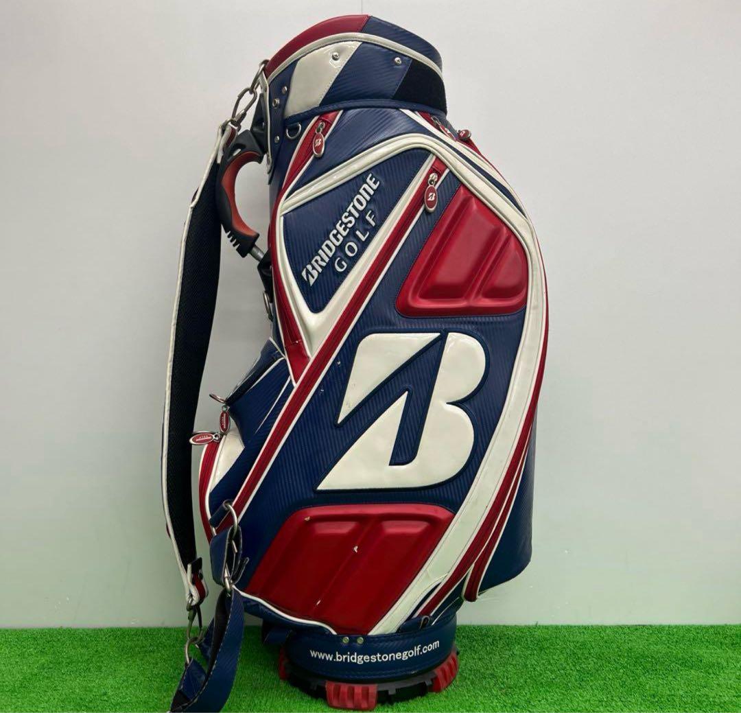 BRIDGESTONE ブリヂストン　ゴルフ　キャディバッグ　9インチ メンズ