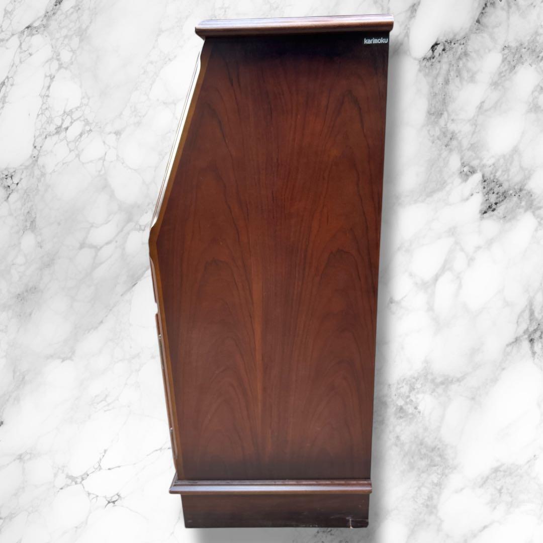 Karimoku カリモク ライティングディスク ダークブラウン コロニアル