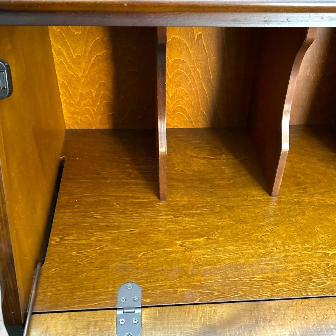 Karimoku カリモク ライティングディスク ダークブラウン コロニアル