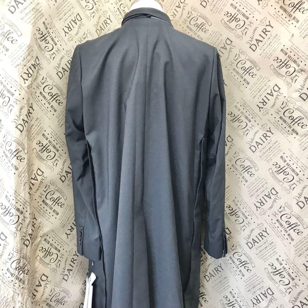 サカイ シングルブレスト二重襟 チェスターコート 21-02454M S2765