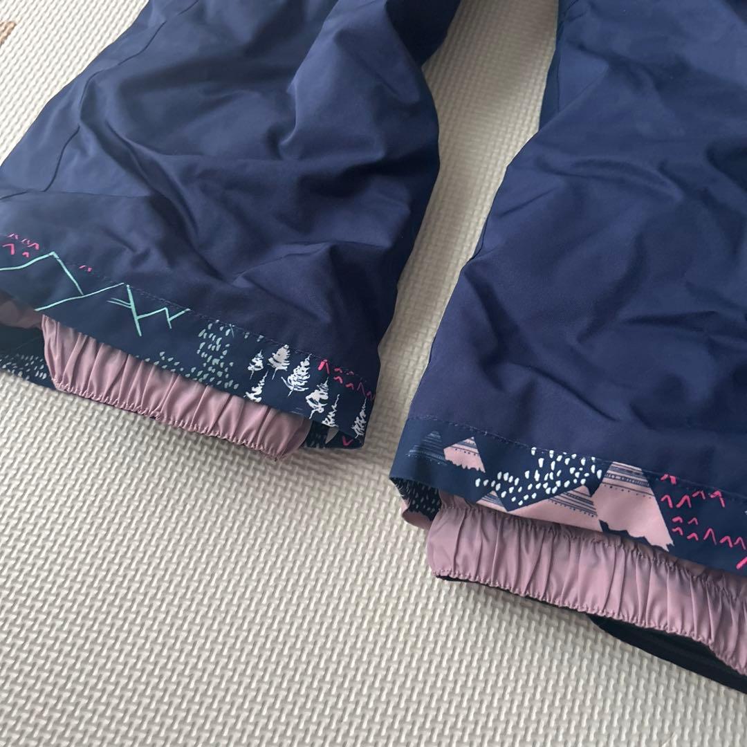 ROXY GIRL スキーウェアとグローブ120センチぐらい