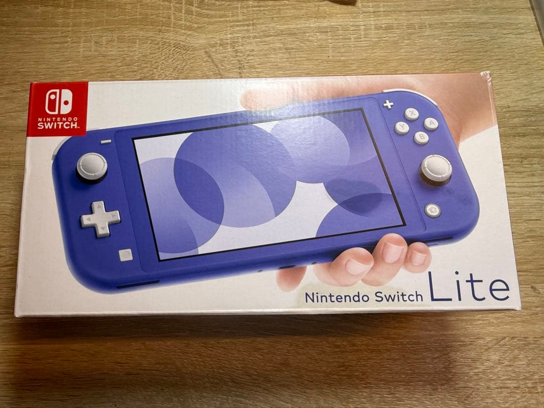 Nintendo Switch Lite blue 美品　箱付き