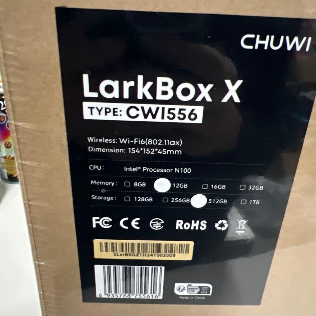 【未開封】CHUWI LarkBox X 12GB 512GB