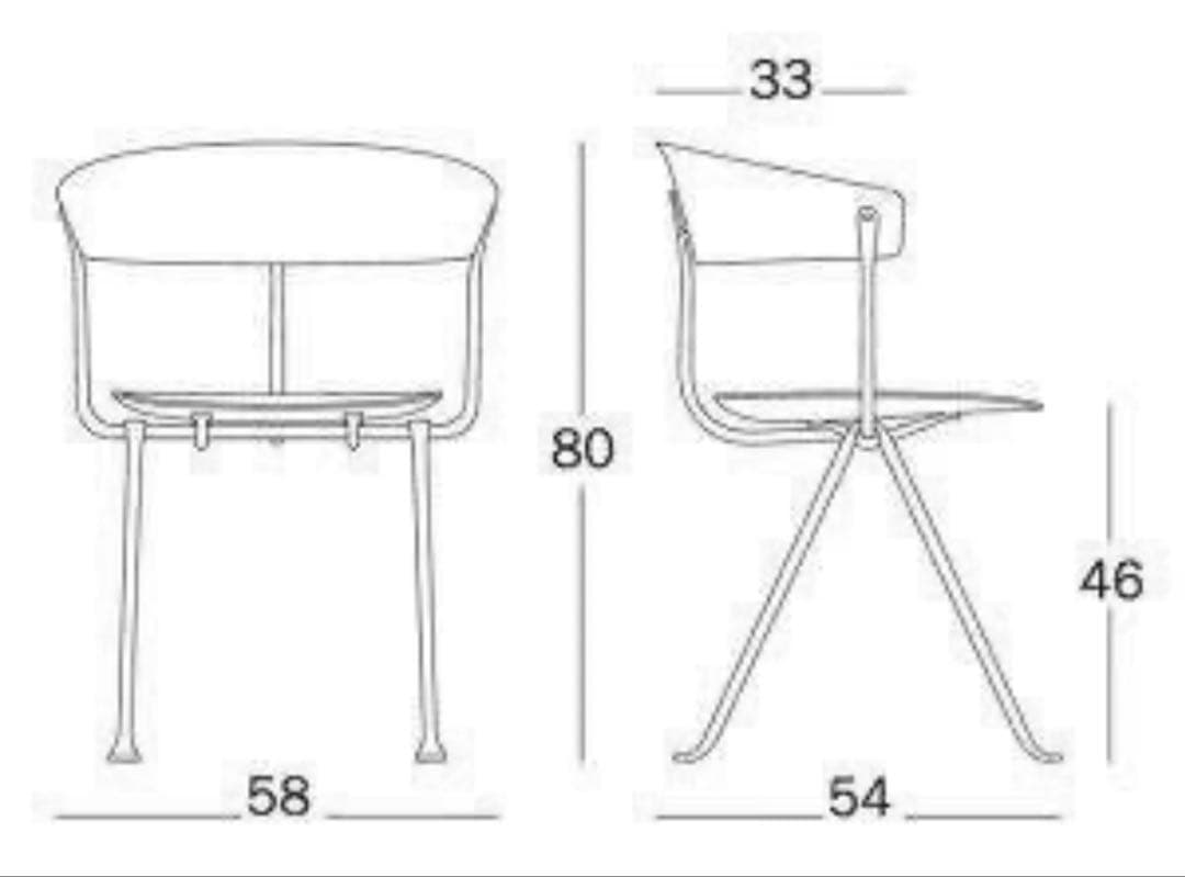 【週末限定値下げ】 MAGIS マジス オフィチーナ チェア イタリア製 ①