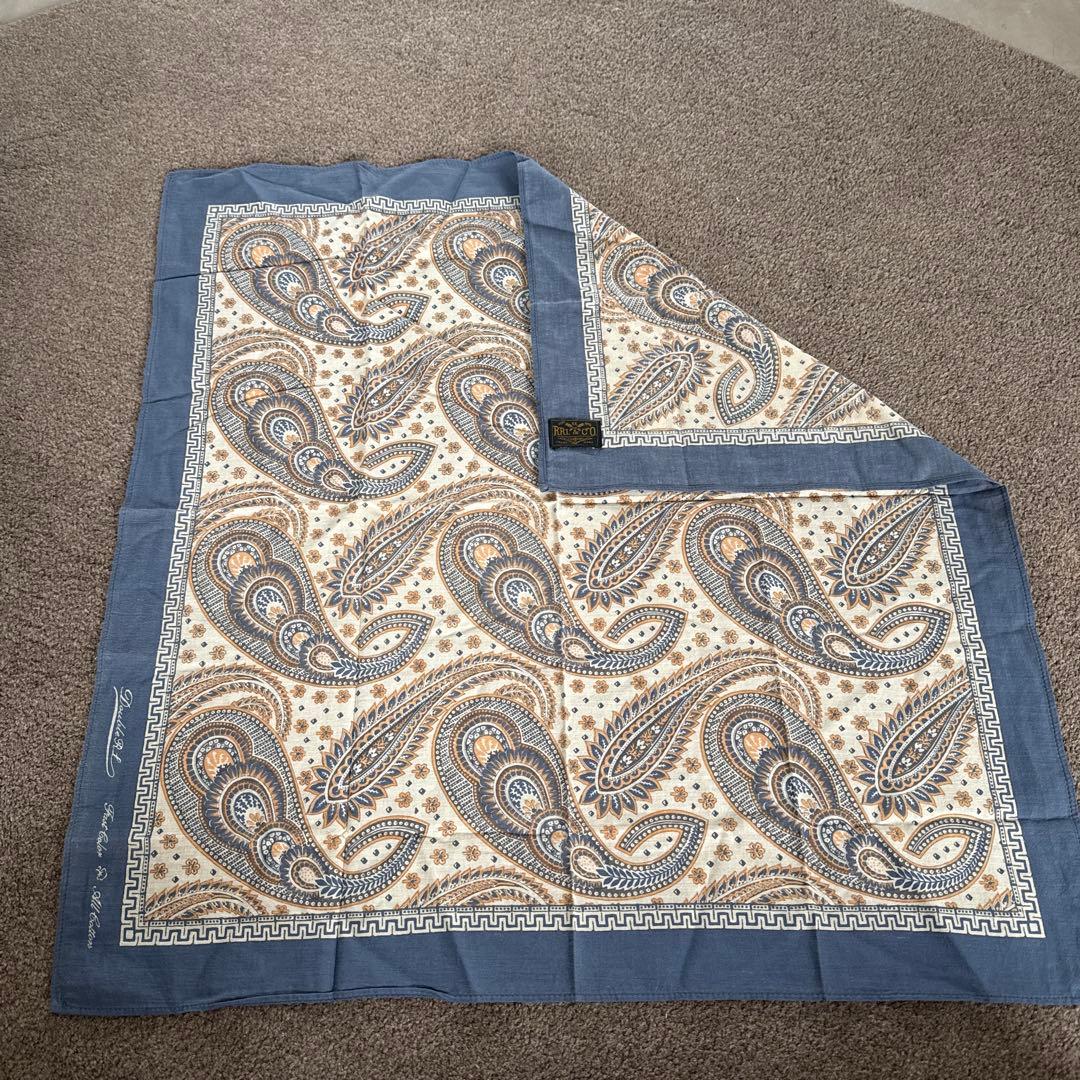 ダブルアールエル　ペイズリー柄