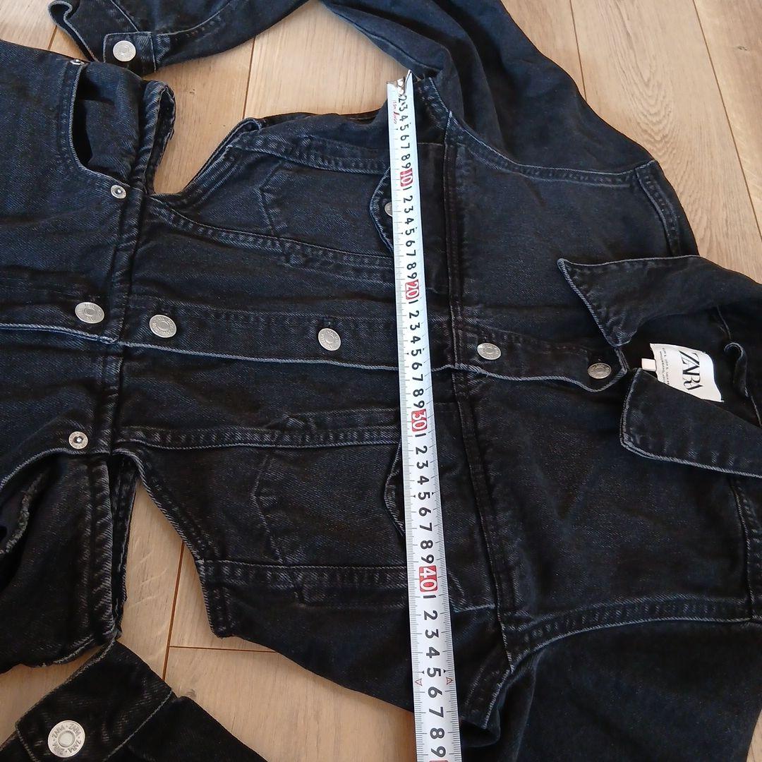 ZARA ダークブルー オールインワン