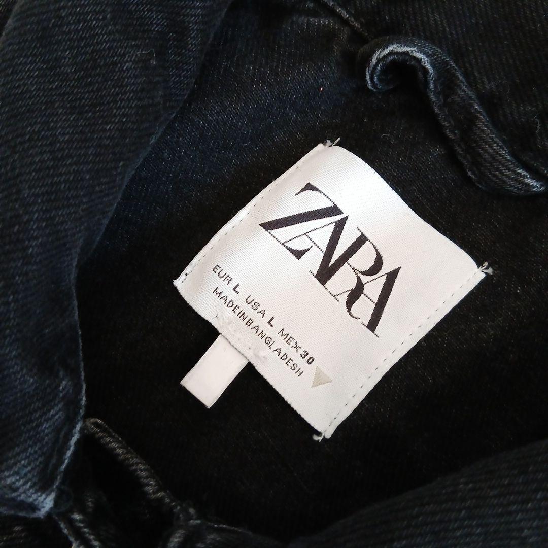 ZARA ダークブルー オールインワン