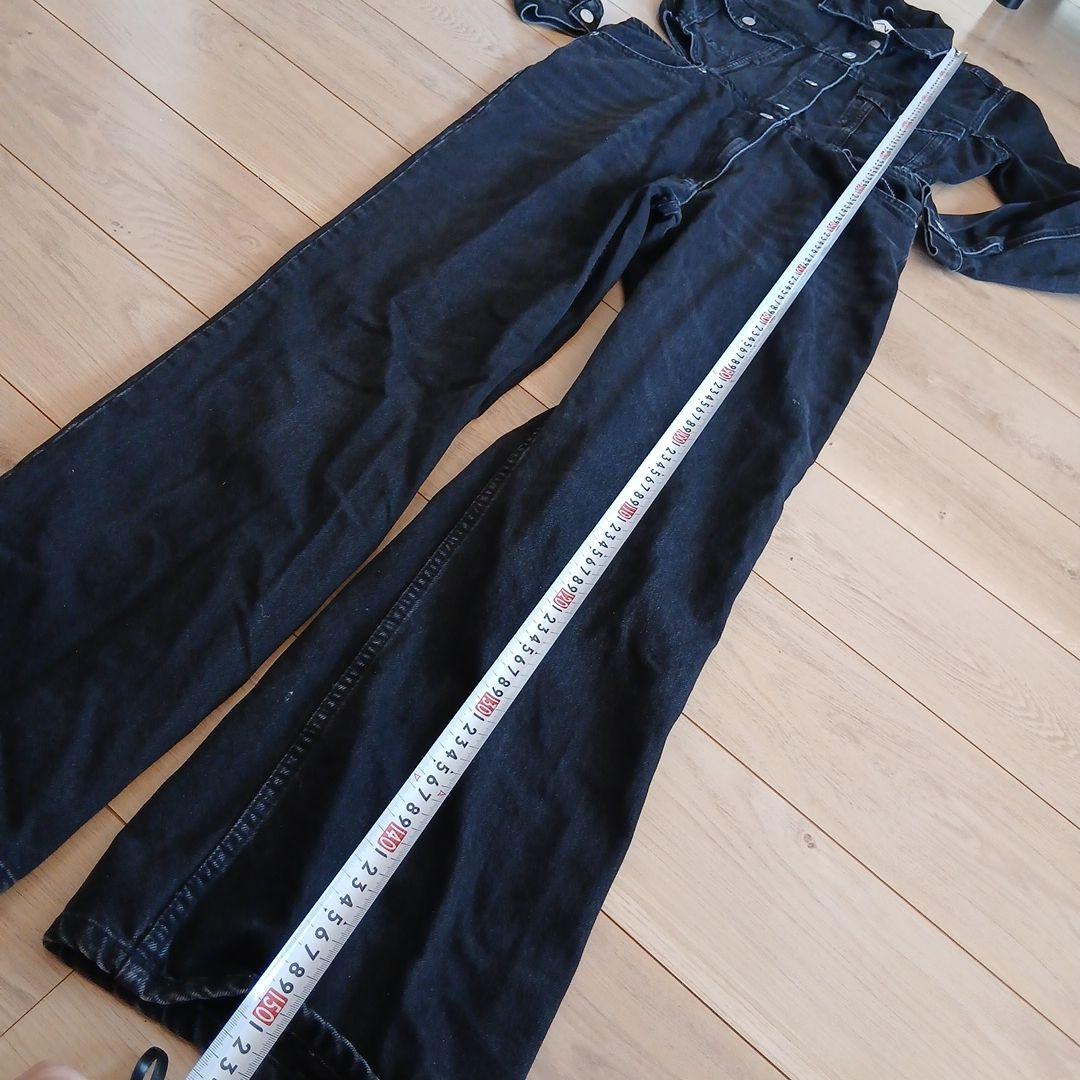 ZARA ダークブルー オールインワン