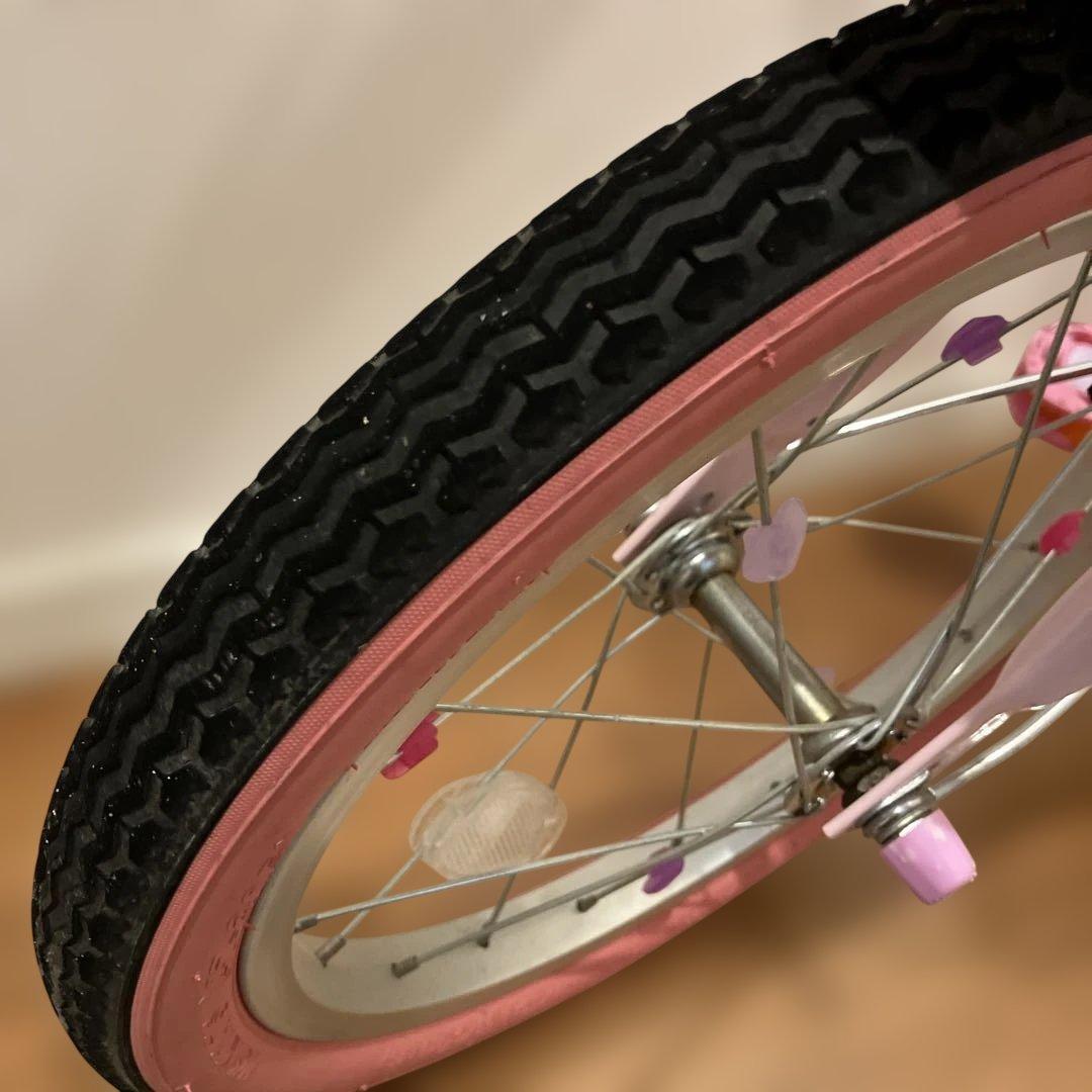 小さなプリンセスソフィア　自転車　16インチ　ピンクパープル