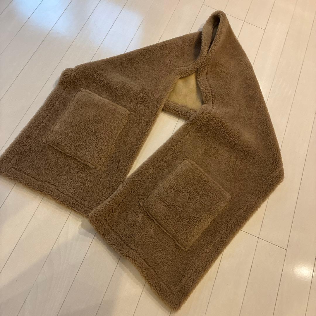 QTUMEボア&スウェード　シャール