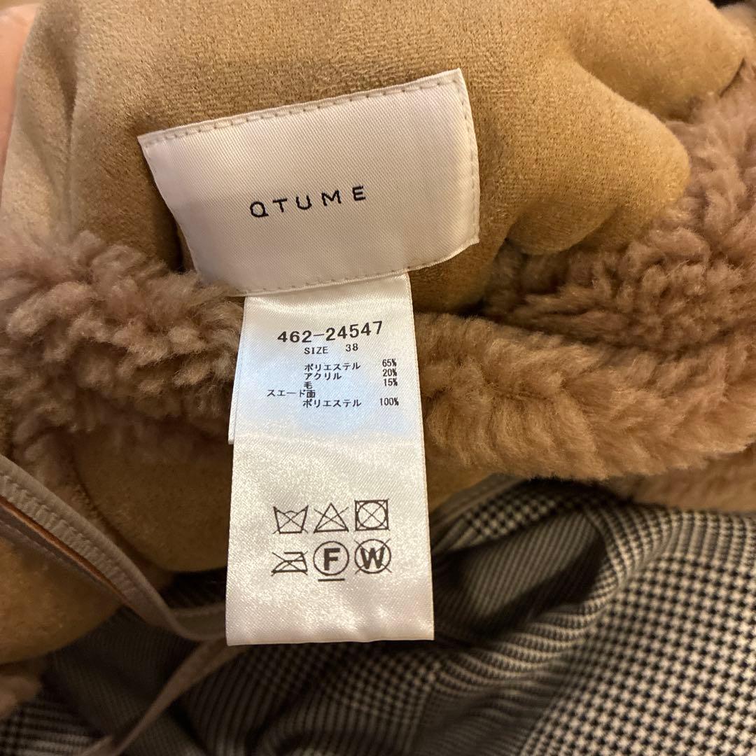 QTUMEボア&スウェード　シャール