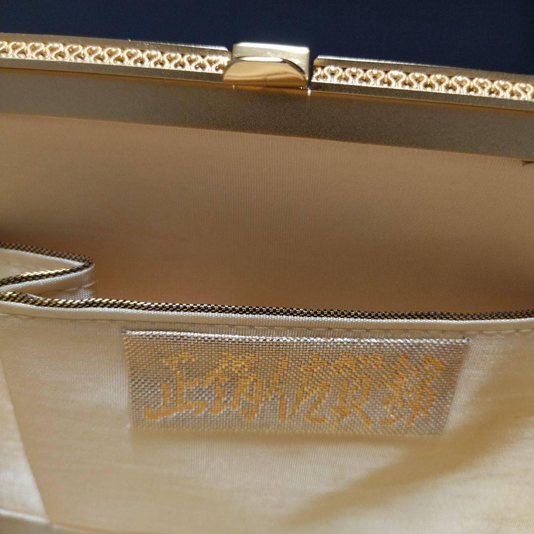 【東京芝山】正絹佐賀錦　和装　バックと草履