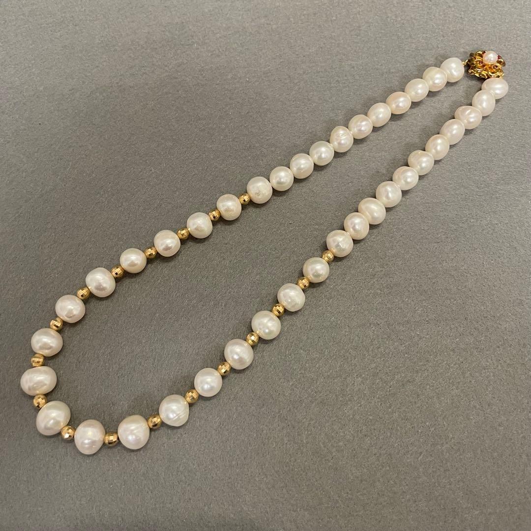 【F】本真珠 パールネックレス レディース タマヨシパール