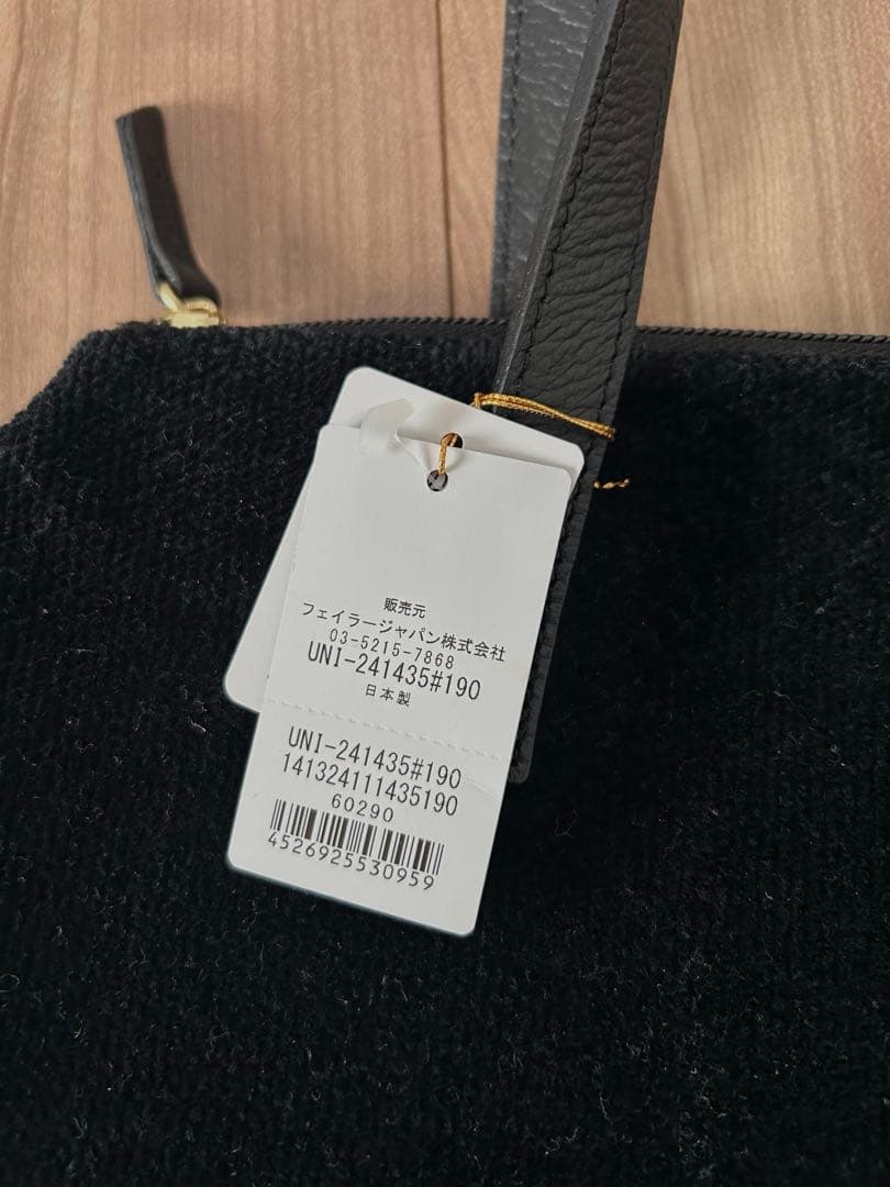 FEILER フェイラー ユニ トートバック ブラック