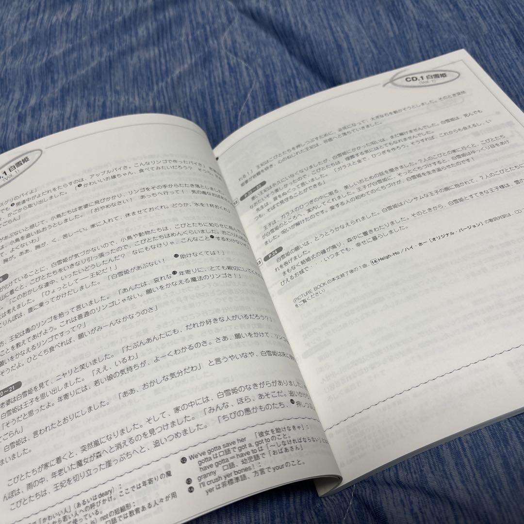 ディズニー 英語　教育　絵本　20冊　CD 全話和訳ブック付き