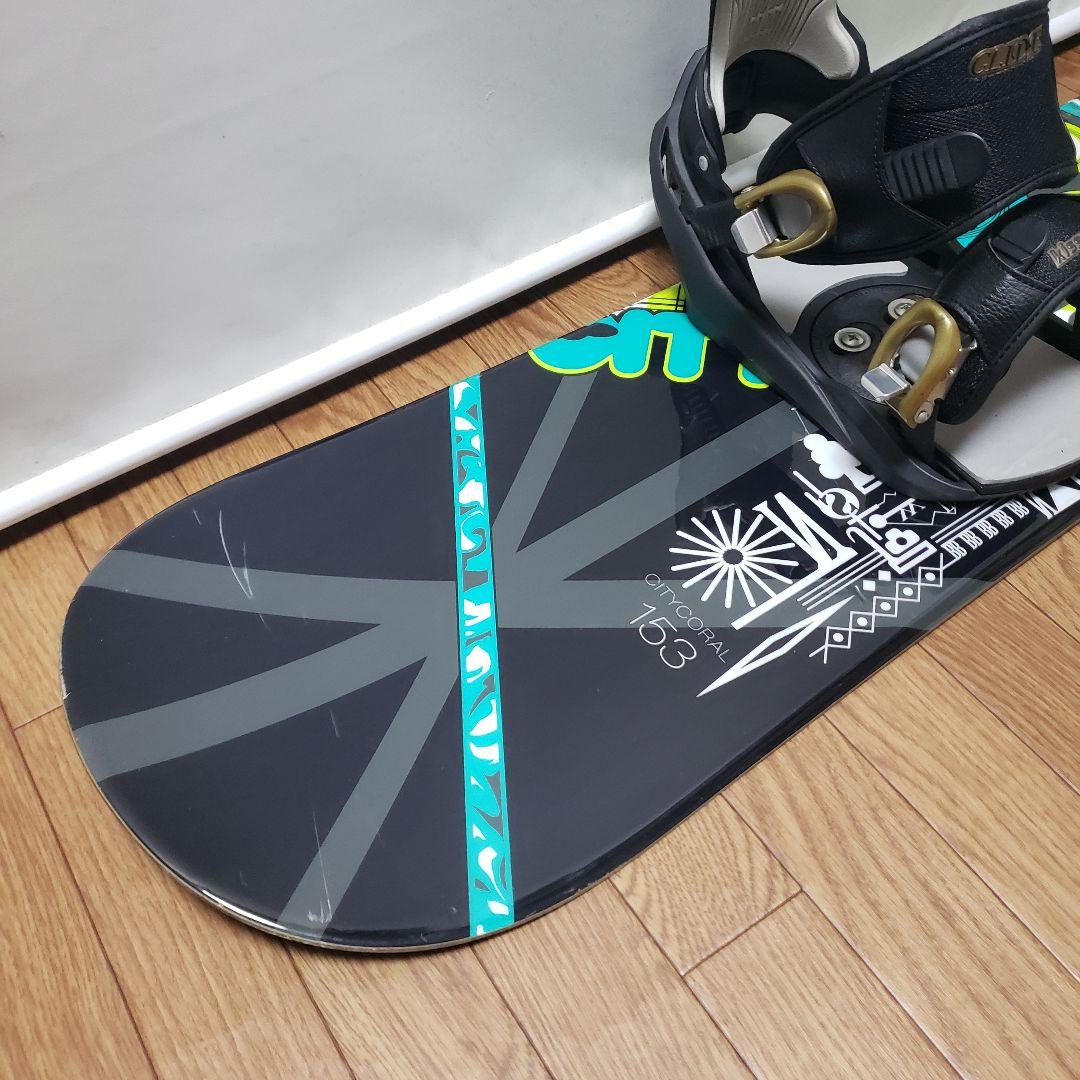 KISSMARK 153cm 初心者 スノーボードセット