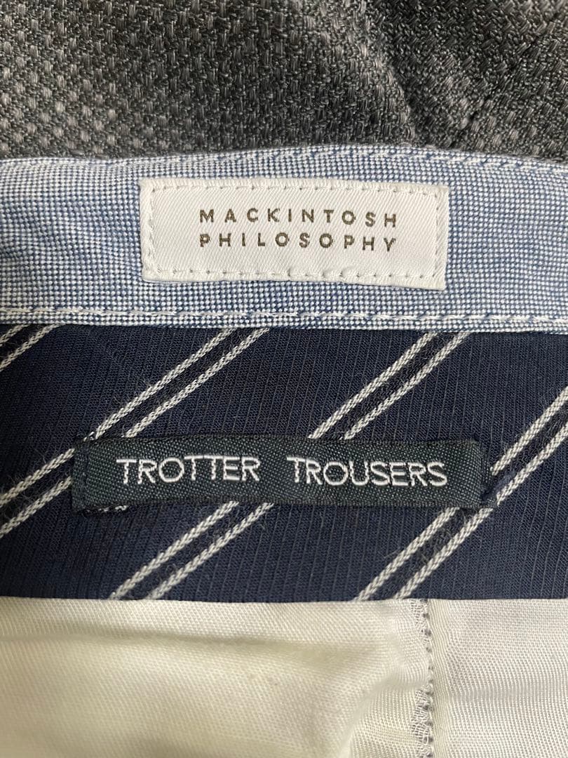 MACKINTOSH PHILOSOPHY TROTTER グレー スリーピース