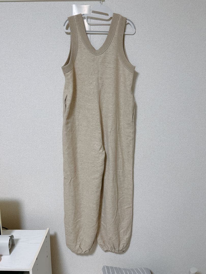 トゥデイフル コットンリネンラフコンビネゾン36