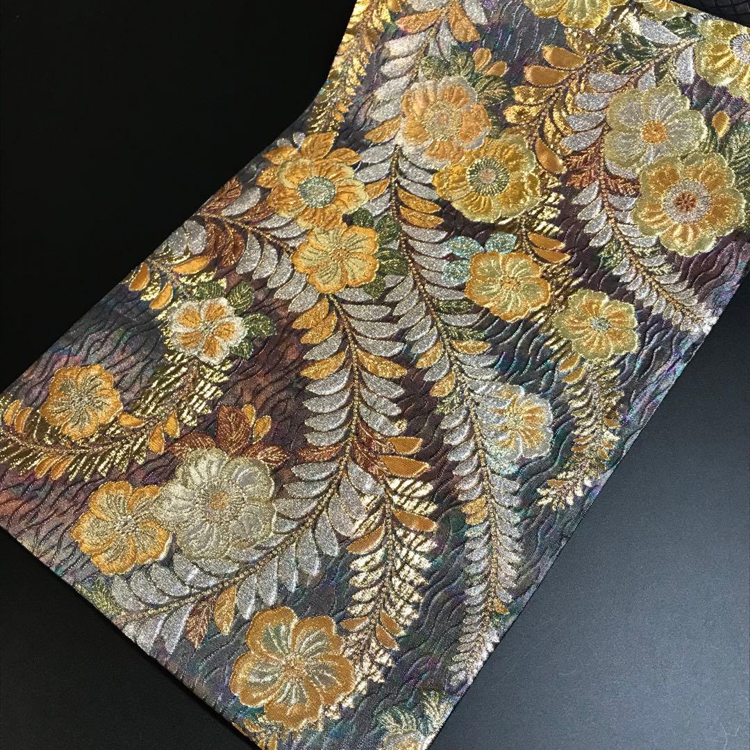 ［6466］袋帯 美品 辻ヶ花 金銀糸 六通 逸品 正絹 着物 フォーマル