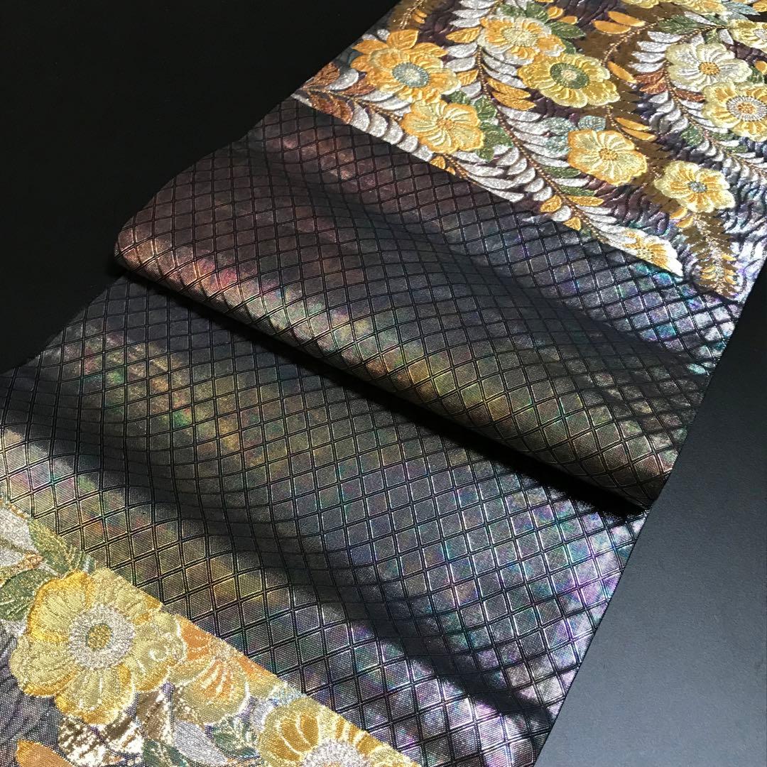 ［6466］袋帯 美品 辻ヶ花 金銀糸 六通 逸品 正絹 着物 フォーマル