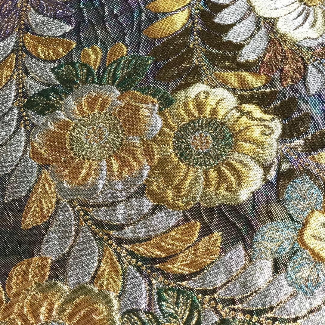 ［6466］袋帯 美品 辻ヶ花 金銀糸 六通 逸品 正絹 着物 フォーマル