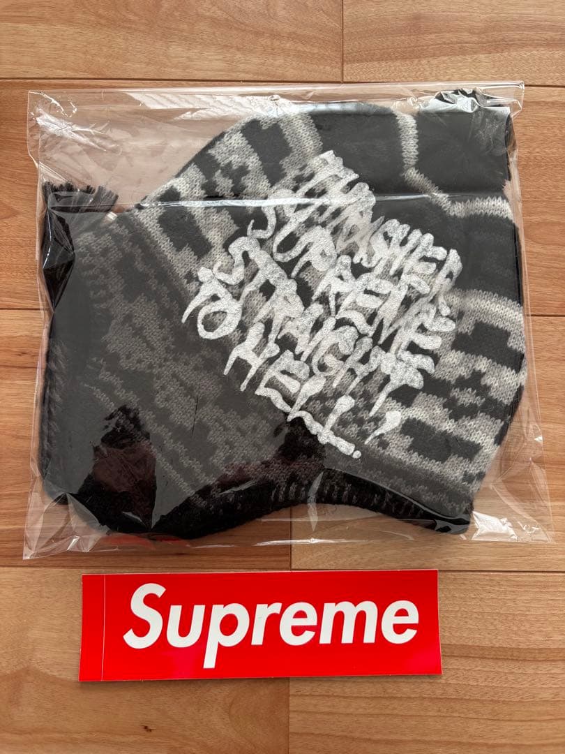 Supreme Thrasher Earflap Beanie black 新品
