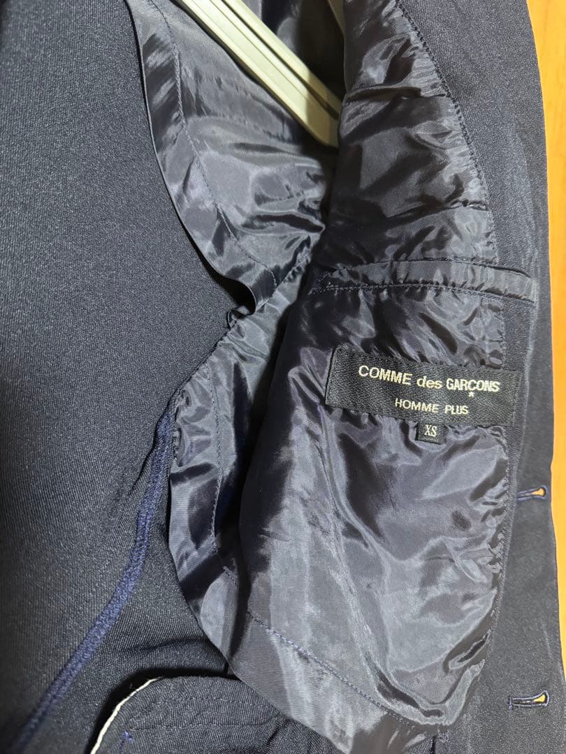 COMME des GARCONS HOMME PLUS定番製品染スーツXS美品