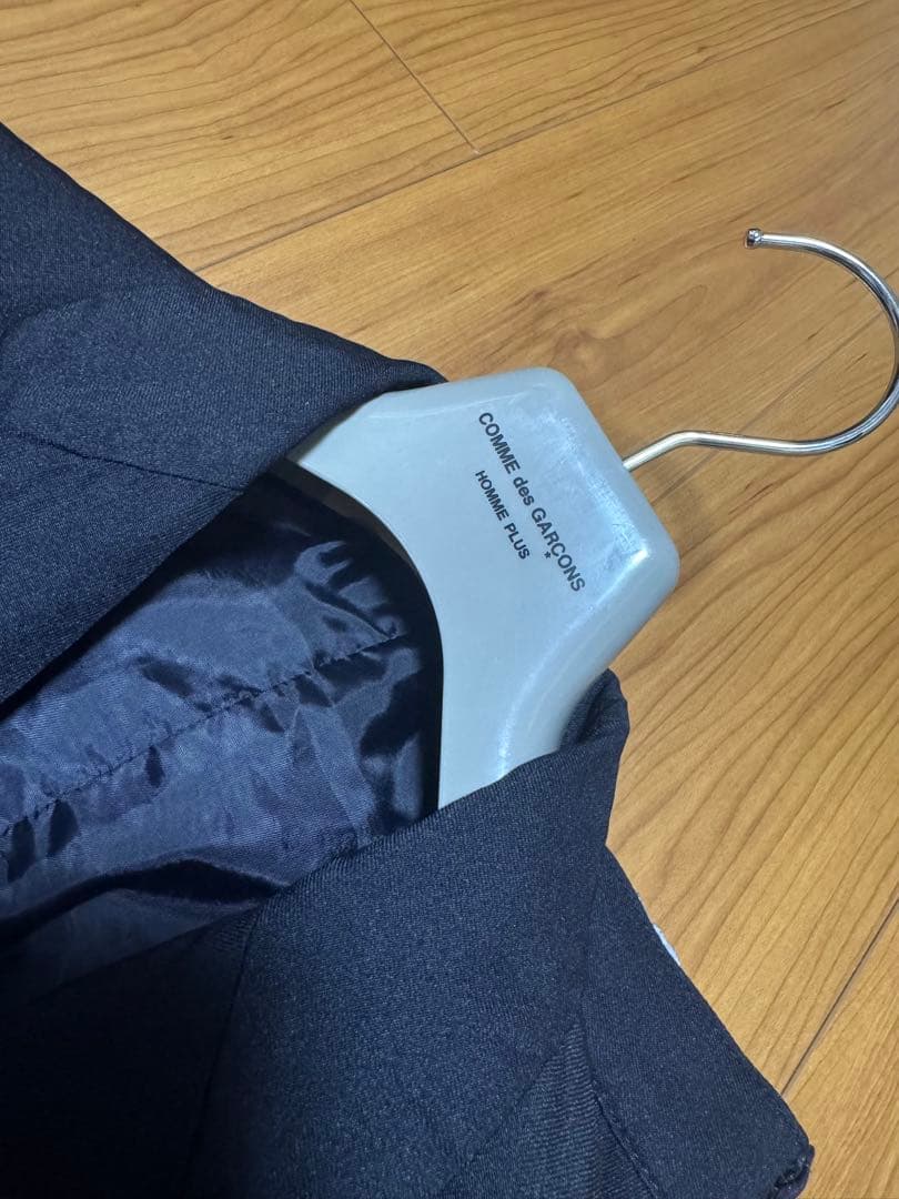 COMME des GARCONS HOMME PLUS定番製品染スーツXS美品