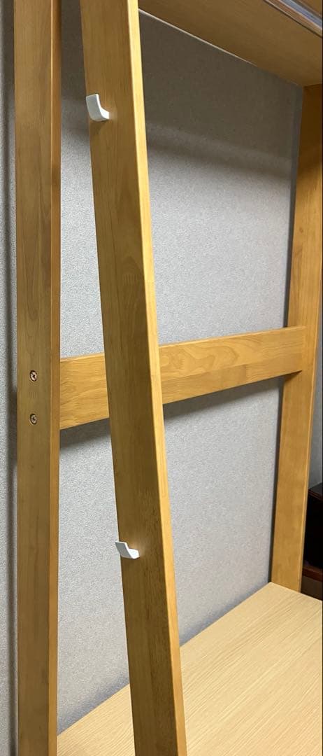 ニトリ　ハンガーラック　収納　ワードローブ　木製