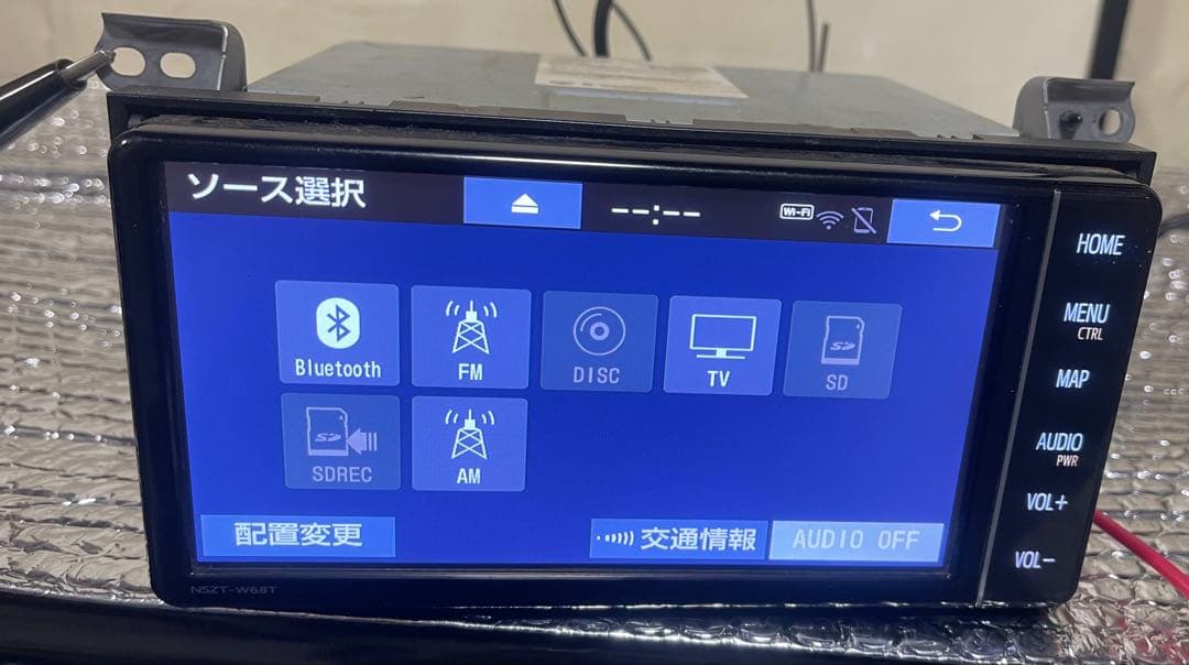 純正トヨタナビゲーション NSZT-W68T