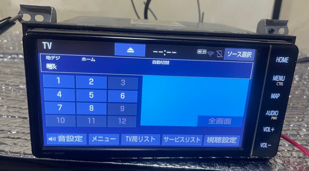 純正トヨタナビゲーション NSZT-W68T