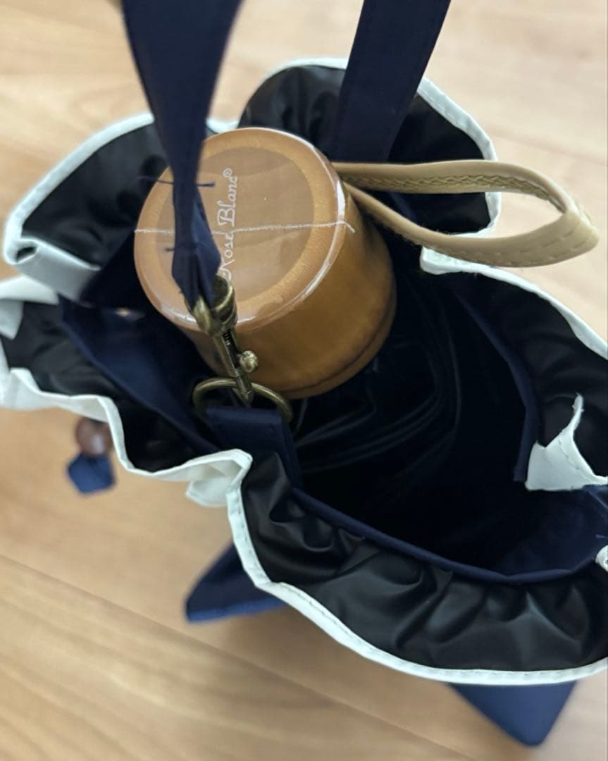 芦屋ロサブラン日傘 3段折フリル 遮光率100％