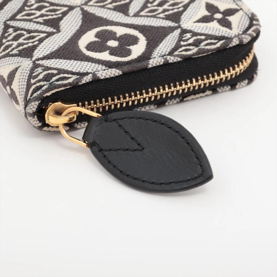 ルイヴィトン Since1854 ジッピー　パース M69997　黒×白