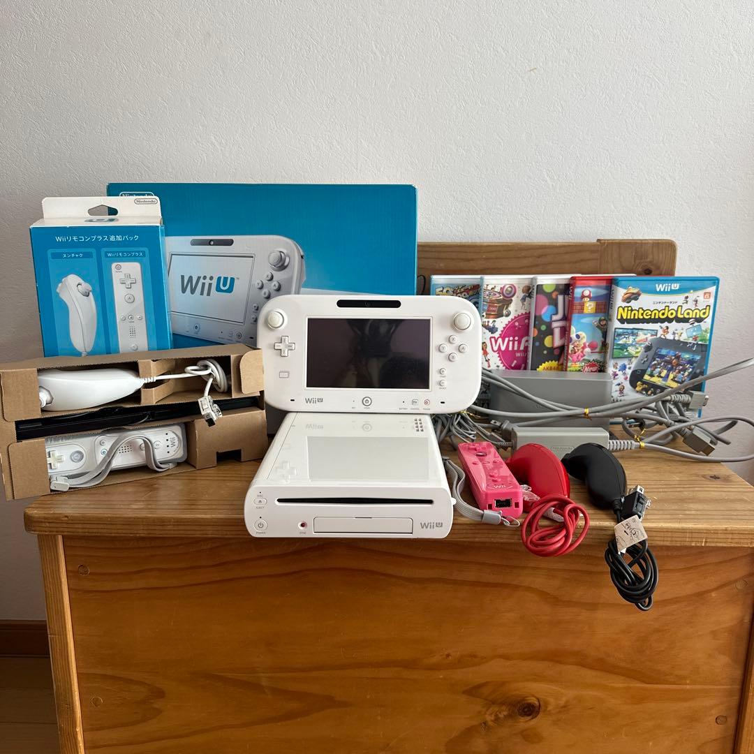 Nintendo Wii Uベーシックセット& WIIリモコンプラス