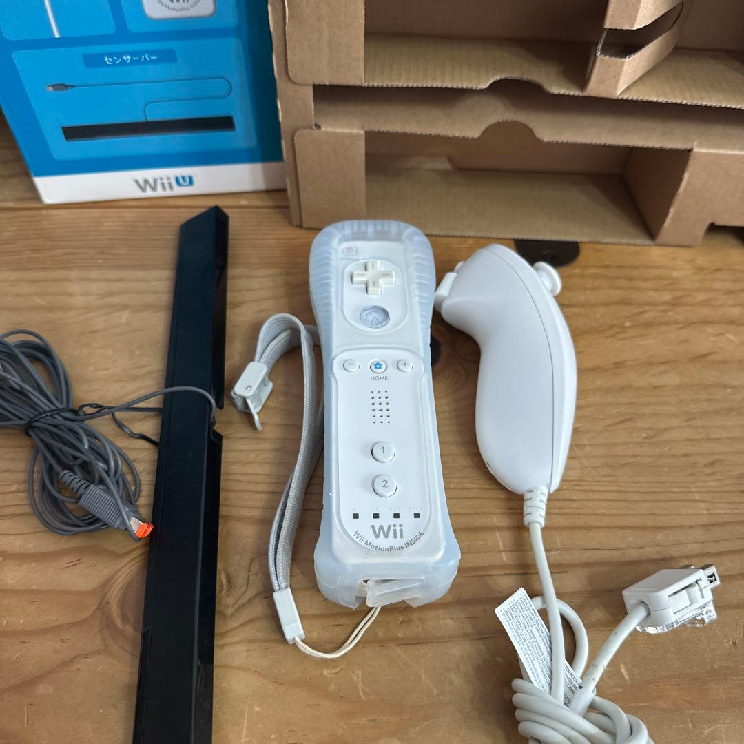 Nintendo Wii Uベーシックセット& WIIリモコンプラス