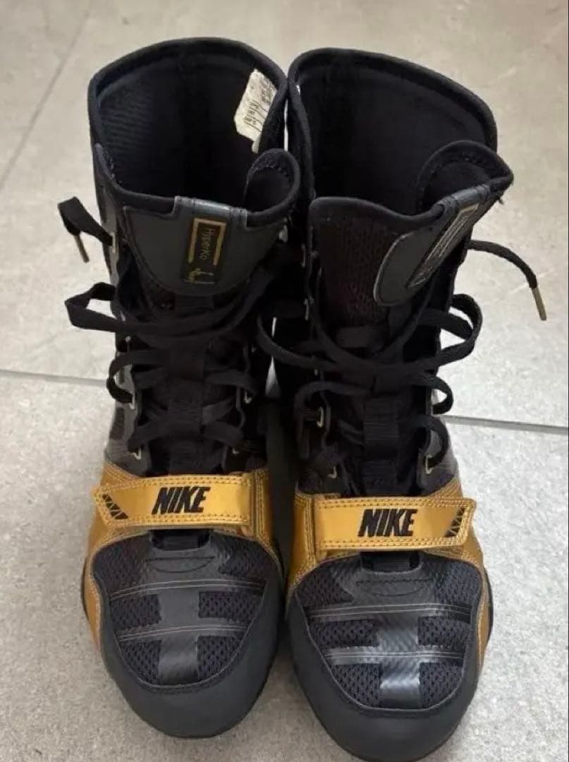 エ*ム様 美品ナイキ　ボクシングシューズ　ハイパーko 25.5