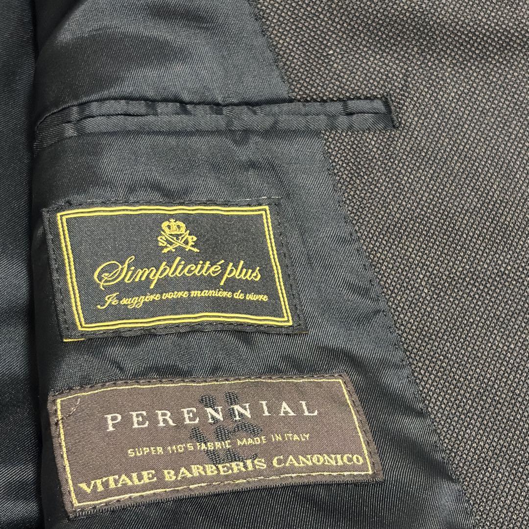 高級生地ブランドCANONICO シンプリシテェプリュス　ビジネススーツ