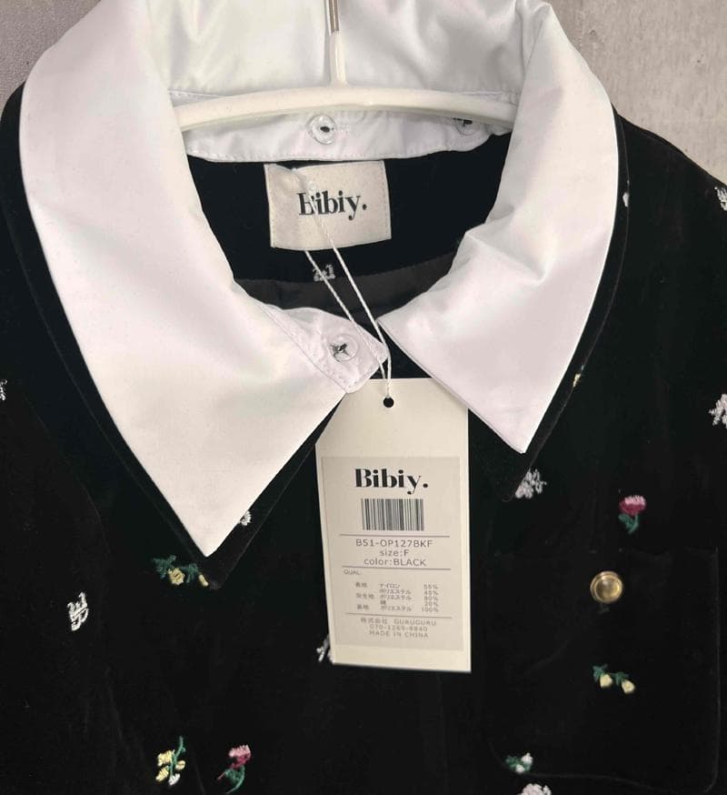 【即配送】Bibiy. B. STARRY JACKET DRESS ビビィ