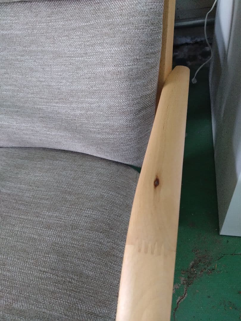 ダイニングチェア　ニトリ Nコレクション C-27M 肘付き