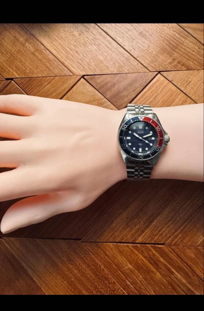 最終値下SEIKO2625-001B セイコー レトロ 貴重 ダイバーズ ペプシ