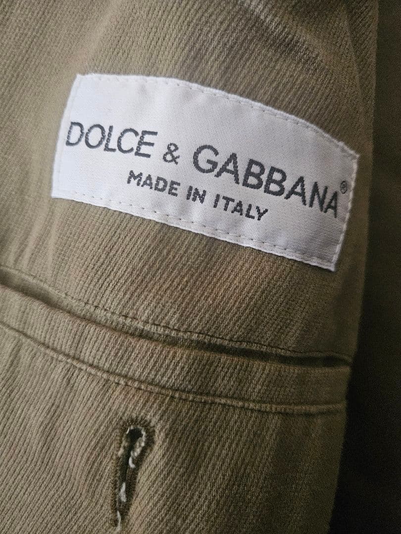 Dolce & Gabbana ピーコート ブラウン・カーキ