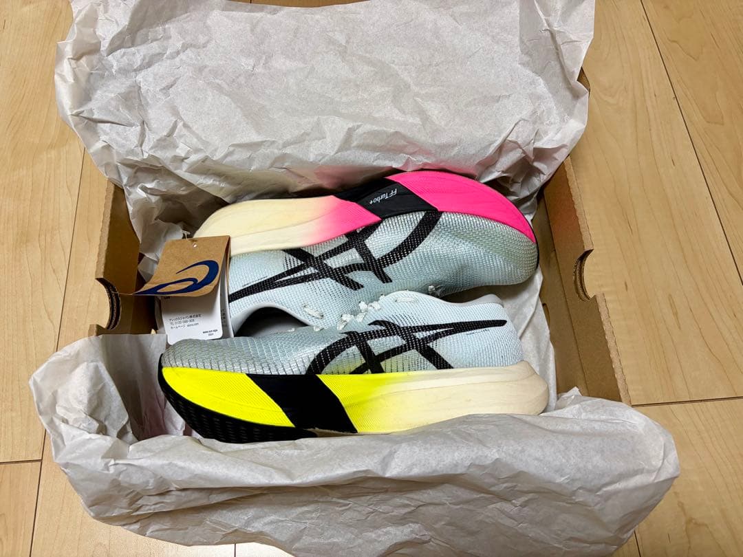 asics メタスピードエッジパリ 26.5cm USED品