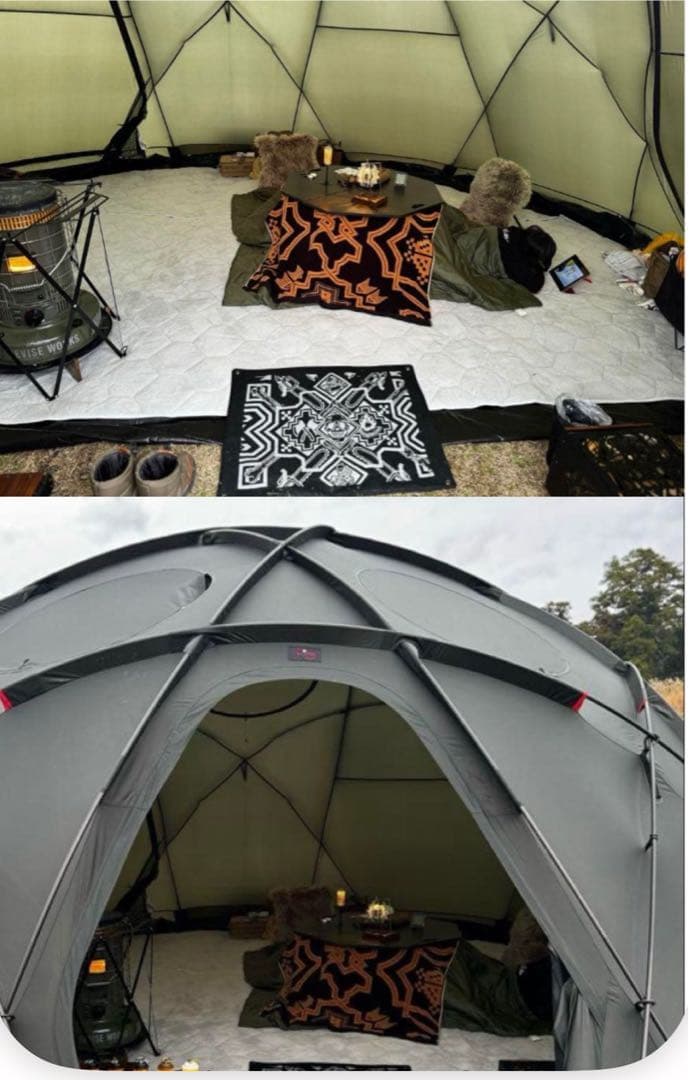 【超希少】1slowproducts ヘク男の厚手の床　グレー　ヘク男専用設計