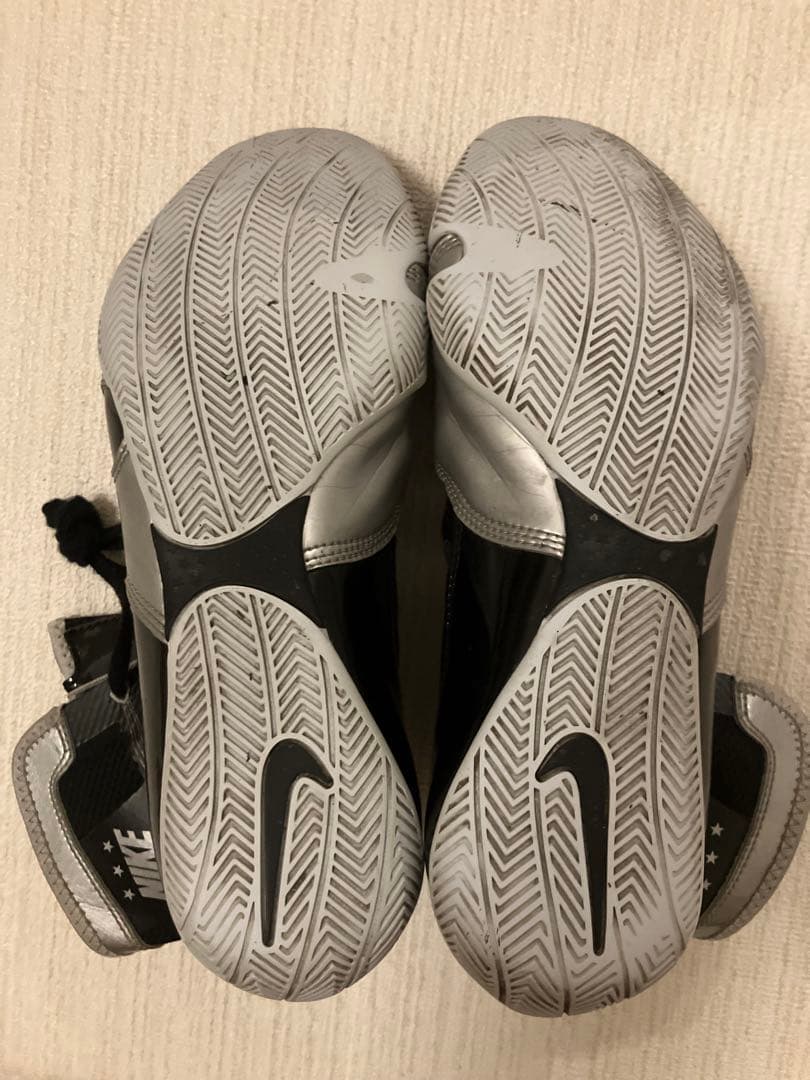 NIKE ハイパーKO ボクシングシューズ ブラック/シルバー 26.5㎝