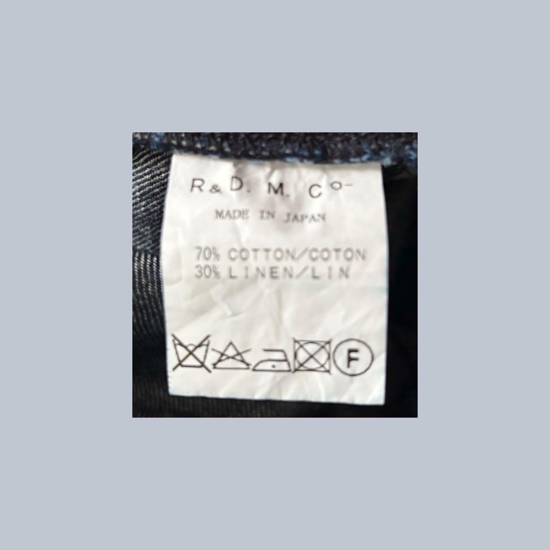【R&D.M.Co-】　オーバーオール