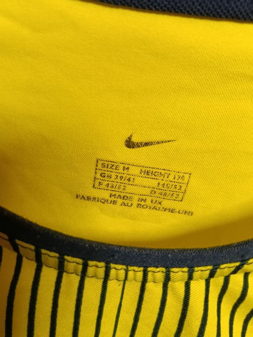 【激レア正規品！】バルセロナ 02/03 3rdGKユニフォーム イエロー海外M